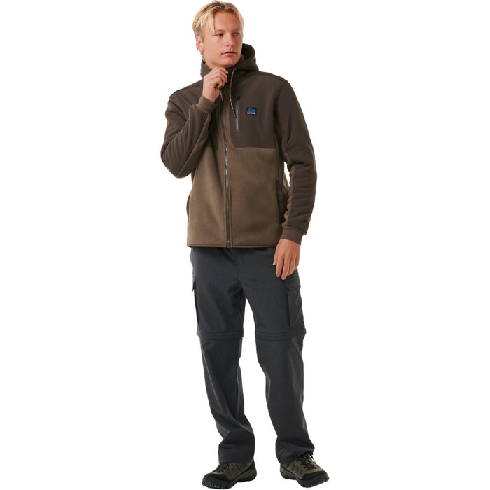 2024 Rip Curl Mens Anti Series Search Jacket 05MMFL - Rock